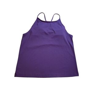 Fabletics Purple & Pink Flowy Bralette Tank